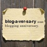 Blogaversary Today
