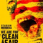 bersih rally at stadium merdeka, KL at 2.00 pm, on 9 july