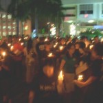 last night’s anti-ISA vigil