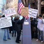 global demo against the police violence on the ‘rose protest’